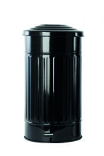 House doctor svart soptunna garbage bin med pedal