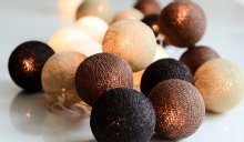 Irislight brownie ljusslinga belsyning