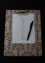 House doctor clipboard skrivplatta kontor inredning