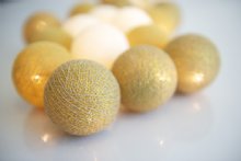 Iris Lights belysning ljusslinga gold