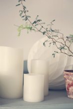 Enjoy Candle Nordic White smooth