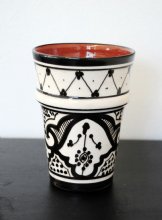 Reunion home lattemugg svart vit