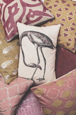 Day flamingo cushion cover kuddfodral